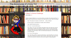 Desktop Screenshot of librarygirl.net